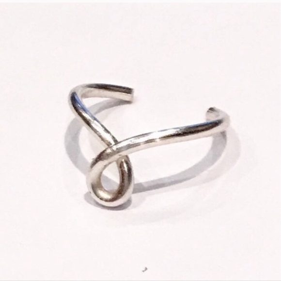 💥 Handmade Reversible Ear Cuff Solid 925 - Picture 3 of 3